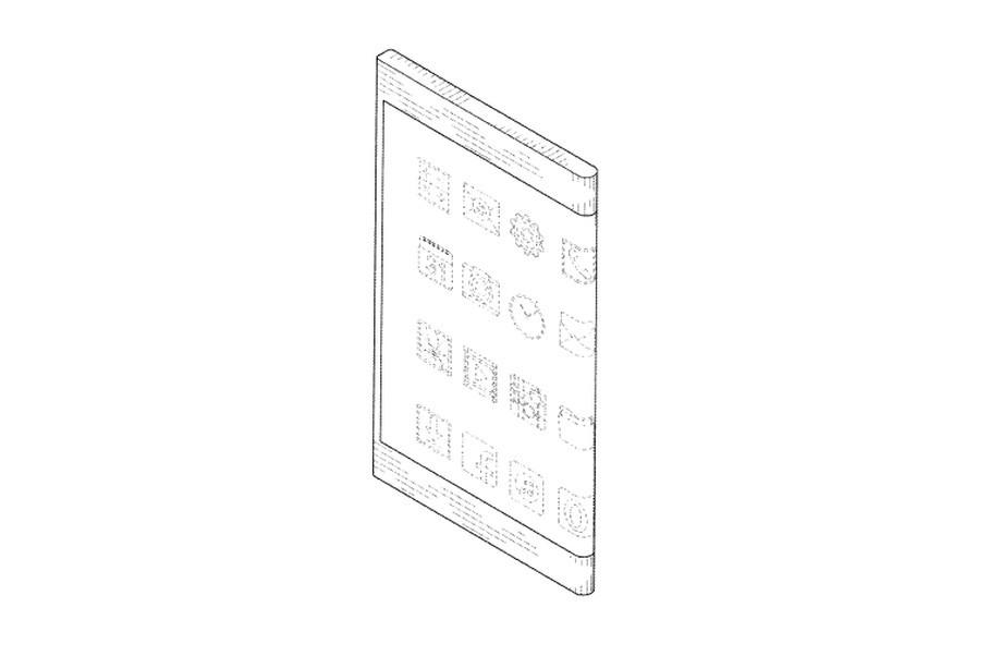 小米环绕屏手机发布后，苹果类似的设计专利现身