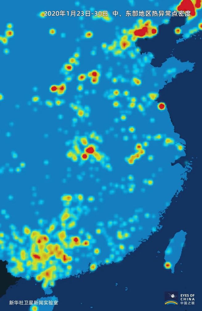 卫星发现了一个重要信号，中国正在“热”起来！