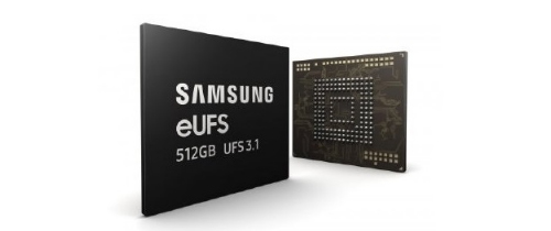 三星量产512GB UFS 3.1手机闪存：写入速度3倍于UFS 3.0