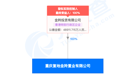 重庆复地金羚置业的复地花屿城三期项目涉违法建设被罚