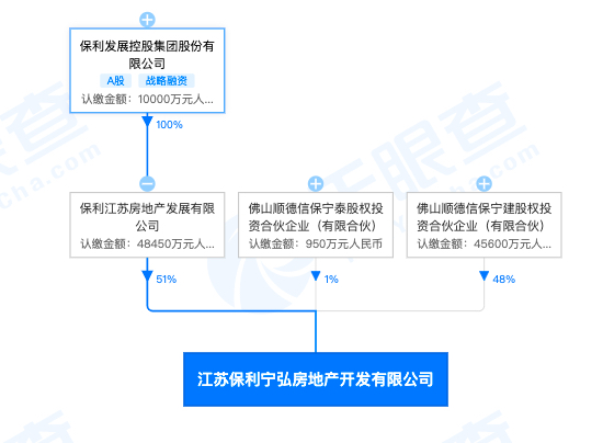 江苏保利宁弘房地产公司涉无证建设被罚20万元