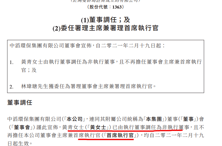 雅居乐陈卓林与富力李思廉联手罢免停牌2年的中滔环保主席