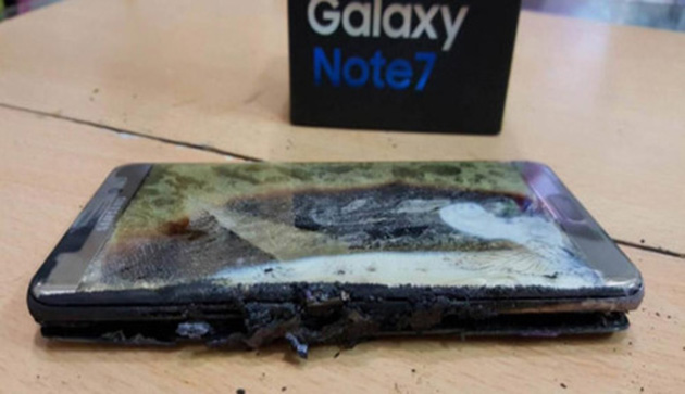 Note7之后又一款三星手机爆炸起火 机主被烧伤