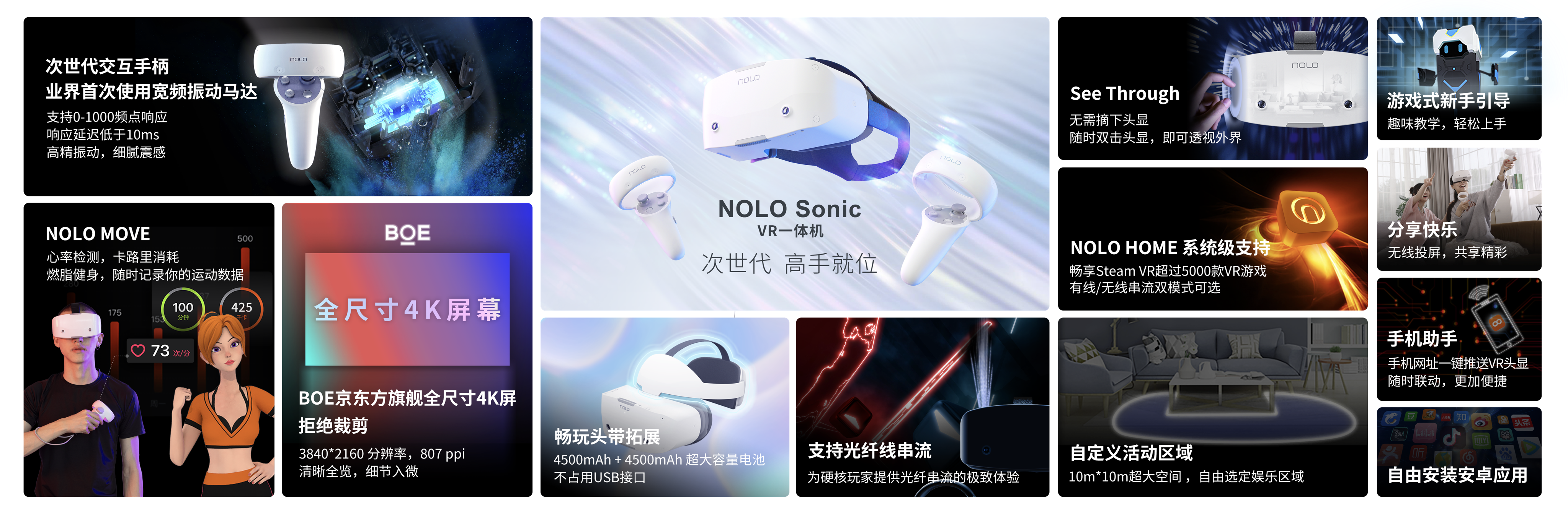 配备次世代手柄，NOLO Sonic VR一体机首发价1999元