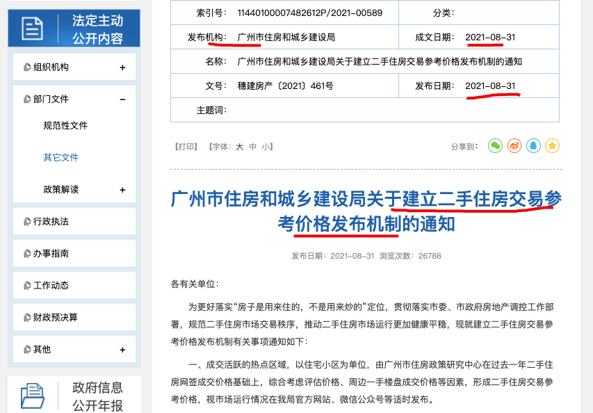 广州调控升级：建立二手住房交易参考价格发布机制