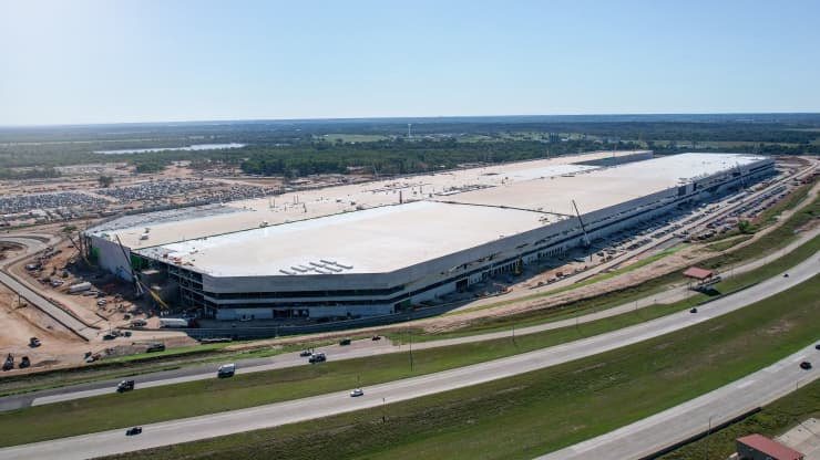 投资超10亿美元 特斯拉德州超级工厂主体部分年底前或完工