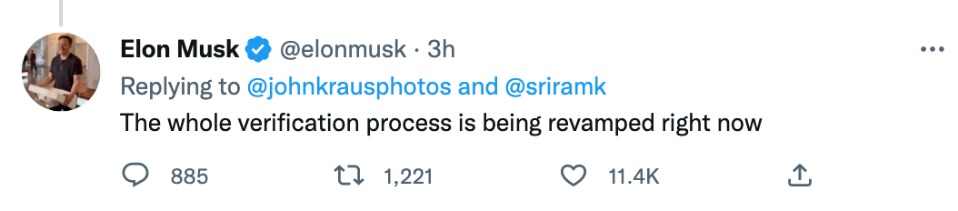 推特革新接踵而来?马斯克:用户须付费订阅才能获得身份认证 推特革新接踵而来?马斯克:用户须付费订阅才能获得身份认证
